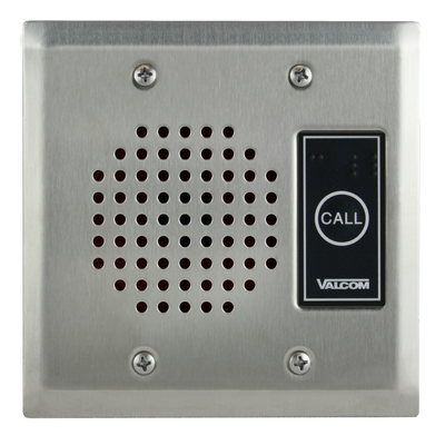 Valcom VIP-172AL-ST Flush Mount Stainless VoIP Intercom Valcom VIP-172AL-ST Flush Mount Stainless VoIP Intercom
