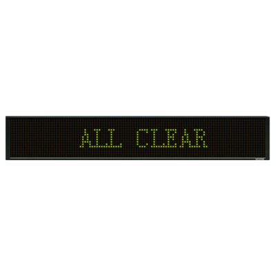 Valcom VL530 PoE IP 2-Color LED Message Display Sign Valcom VL530 PoE IP 2-Color LED Message Display Sign