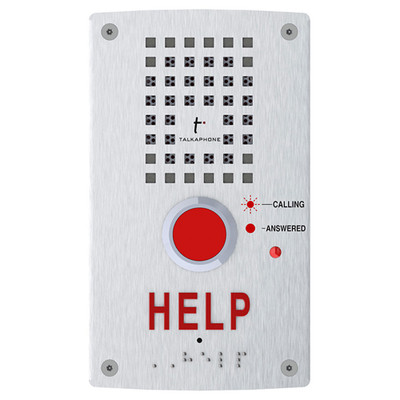 Talkaphone VOIP-200H Flush-Mount Outdoor Compact IP Help Station Talkaphone VOIP-200H Flush-Mount Outdoor Compact IP Help Station