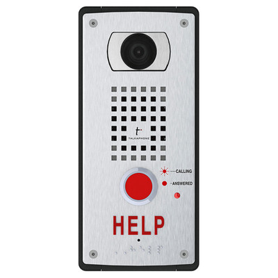 Talkaphone VOIP-201H3 Surface-Mount Outdoor IP Video Help Station Talkaphone VOIP-201H3 Surface-Mount Outdoor IP Video Help Station