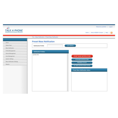 Talkaphone VOIP-TAL Phone Polling Software Talkaphone VOIP-TAL Phone Polling Software