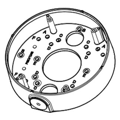 Panasonic WV-Q193 Base Bracket Panasonic WV-Q193 Base Bracket