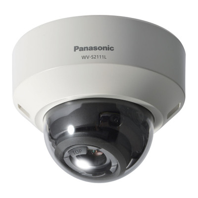 Panasonic WV-S2111L 720p IR Indoor Dome IP Camera Panasonic WV-S2111L 720p IR Indoor Dome IP Camera