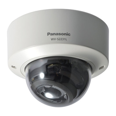 Panasonic WV-S2231L 1080p IR Vandal Indoor Dome IP Camera Panasonic WV-S2231L 1080p IR Vandal Indoor Dome IP Camera