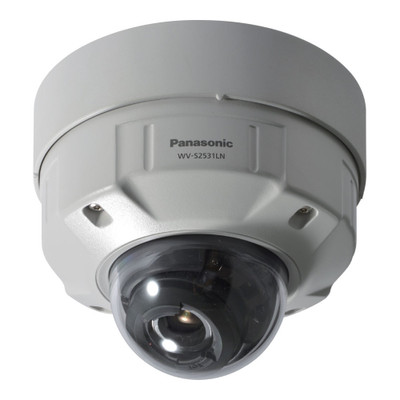 Panasonic WV-S2531LN 1080p IR Vandal Outdoor Dome IP Camera Panasonic WV-S2531LN 1080p IR Vandal Outdoor Dome IP Camera
