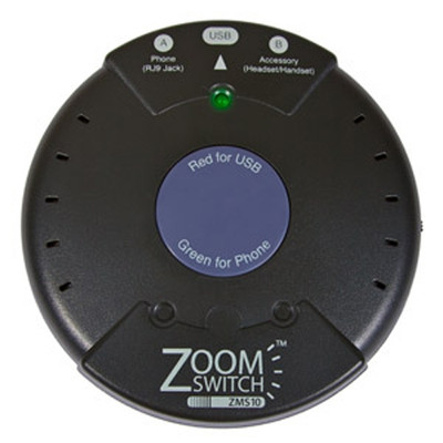 ZoomSwitch ZMS10-C USB Headset Switch ZoomSwitch ZMS10-C USB Headset Switch