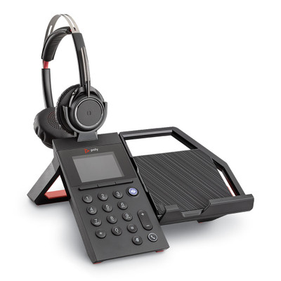 Poly Elara 60 W Mobile Phone Station with Voyager Focus Headset Poly Elara 60 W Mobile Phone Station with Voyager Focus Headset