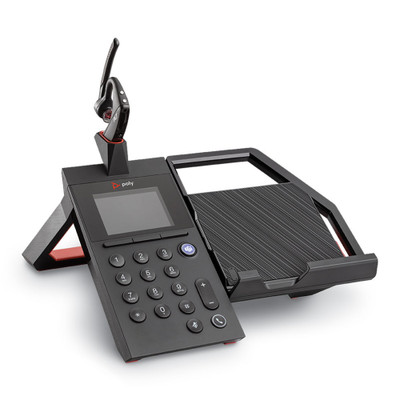 Poly Elara 60 W Mobile Phone Station with Voyager 5200 Headset Poly Elara 60 W Mobile Phone Station with Voyager 5200 Headset
