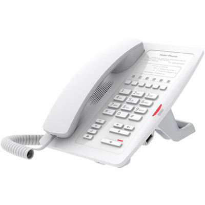 Fanvil H3W Wi-Fi IP Hotel Phone in White, Left Fanvil H3W Wi-Fi IP Hotel Phone in White, Left
