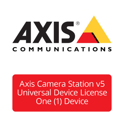 Axis Camera Station v5 Universal Device License - 0879-020 Axis Camera Station v5 Universal Device License - 0879-020