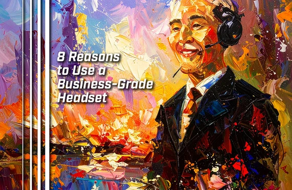 8 Reasons to Use a Business-Grade Headset