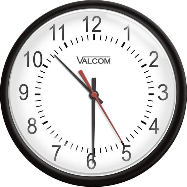Valcom V-AW16B 16-inch Wireless Analog Clock