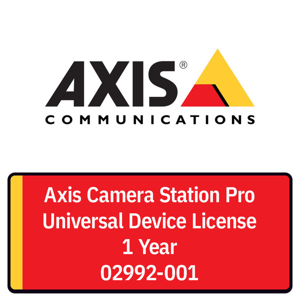 Axis Camera Station Pro Universal Device License 1 Year Axis Camera Station Pro Universal Device License 1 Year