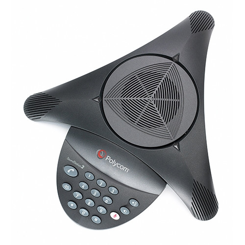 Polycom SoundStation2 Analog Conference Phone - 2200-15100-001