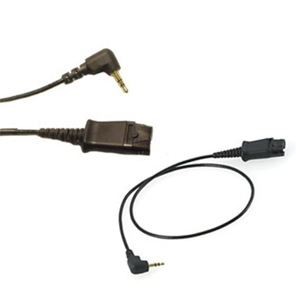 Poly 2.5 mm to QD Cable (0.45 m)