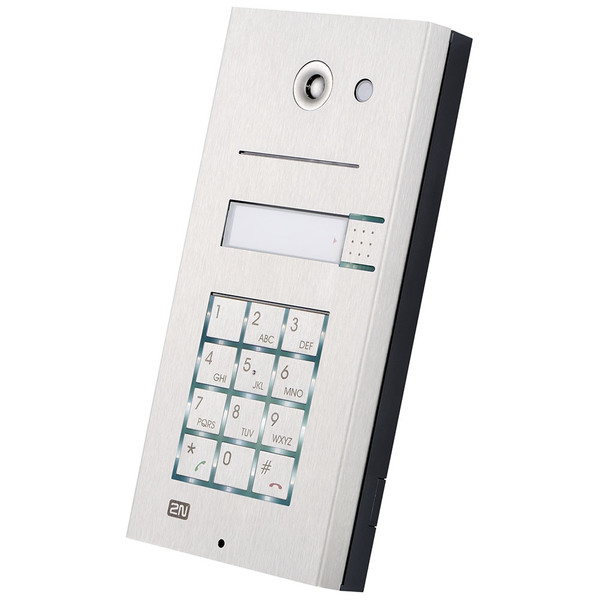 2N Helios IP Vario Intercom, 1 Button, Camera, Keypad - 01316-001