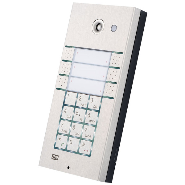 2N Helios IP Vario Intercom, 6 Buttons, Camera, Keypad - 01318-001 2N Helios IP Vario Intercom, 6 Buttons, Camera, Keypad - 01318-001