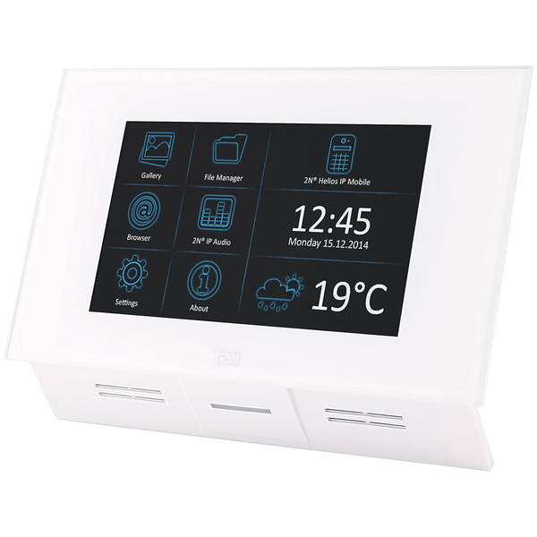 2N Indoor Touch 7" Touchscreen Intercom with WiFi, White - 01420-001