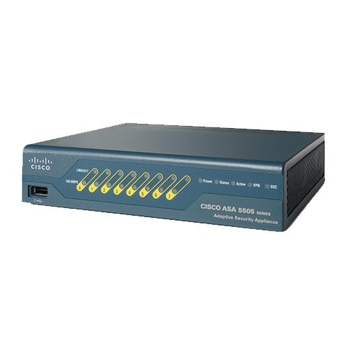 CISCO セキュリティアプライアンス ~ CISCO ASA 5505 Cisco ASA 5505 Firewall Edition, Unlimited Users - ASA5505-UL-BUN-K9