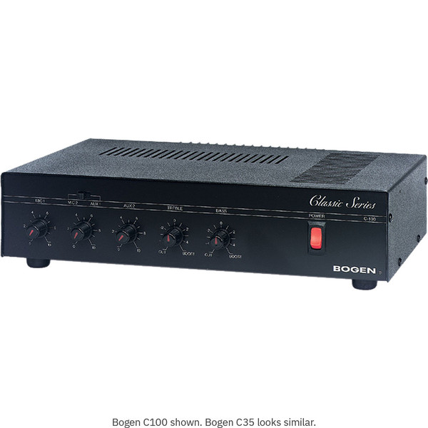 Bogen C35 Classic Series Mixer-Amplifier