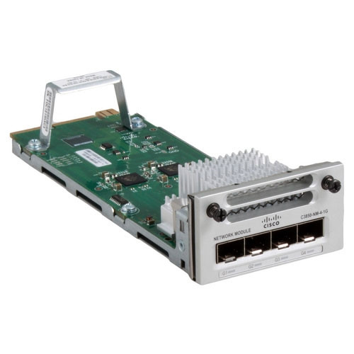 sy_fox Cisco Catalyst 3850 モジュール付き Cisco C3850-NM-4-1G= 4-Port Expansion Module, Catalyst 3850