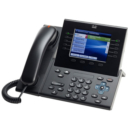 Cisco 8961 Slimline Charcoal Gray Unified VoIP Phone - CP-8961-CL-K9