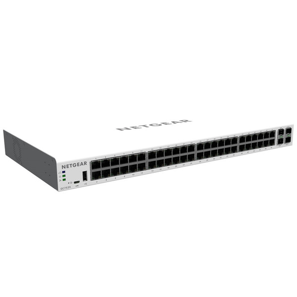 Netgear GC752X 52-Port Gbit/10G SFP+ Managed Smart Cloud Switch