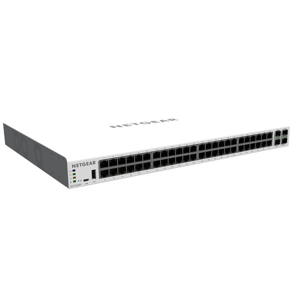 Netgear GC752XP 52-Port Gbit/10G SFP+ PoE+ Managed Smart Cloud Switch