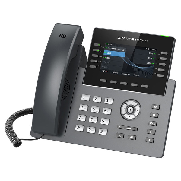 Grandstream GRP2615 IP Phone, Left