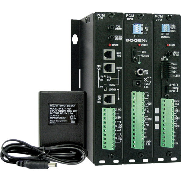Bogen PCMSYS3 Pre-Assembled Zone Paging System Bogen PCMSYS3 Pre-Assembled Zone Paging System