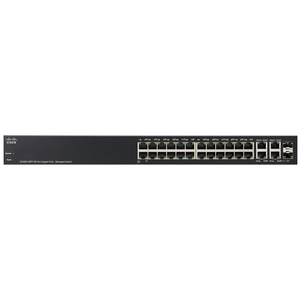 ☆Cisco Small Business SG 300-28P 28ポート Gigabit POE MANAGED