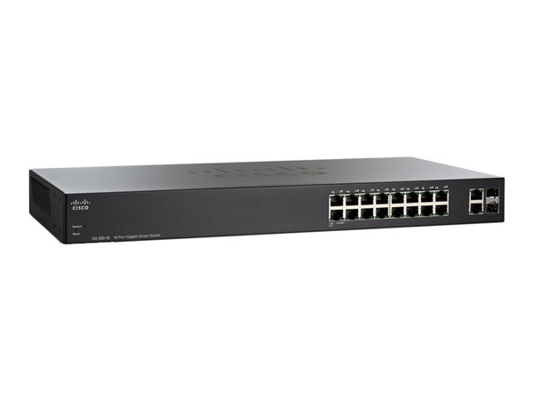 Cisco SG200-18 18-Port GIGE Switch - SLM2016T-NA