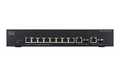 Cisco SG300-10 8-Port GIGE Switch - SRW2008-K9-NA