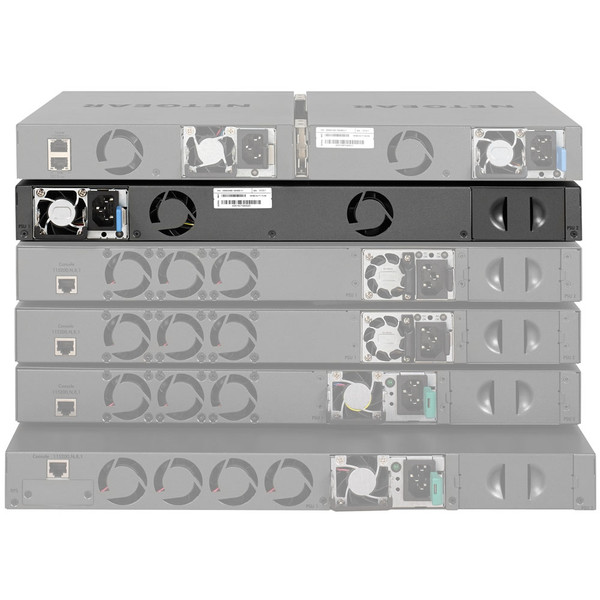 NETGEAR M4300-24XF全ポート10G L3スイッチ Netgear M4300 Stackable Managed Switch with 48x10G including