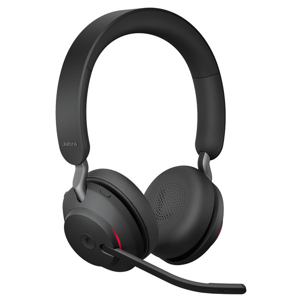 Jabra Evolve2 65 MS Stereo Bluetooth Headset, USB-A - 26599-999-999