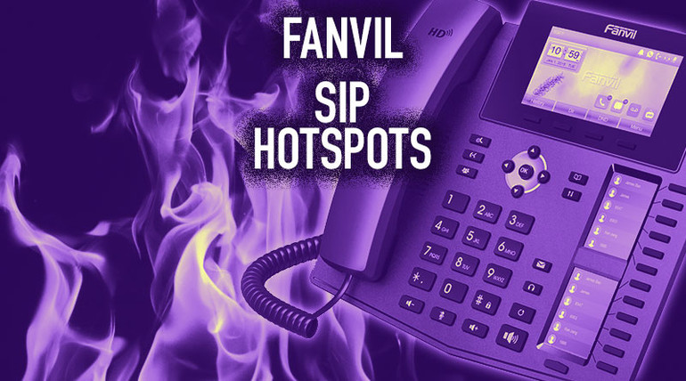 Using SIP Hotspots on Fanvil IP Phones