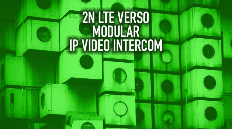 2N LTE Verso Modular IP Video Intercom