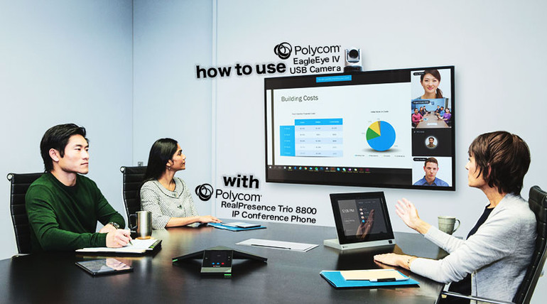 How to Use Polycom EagleEye IV USB Camera with Trio - IP Phone