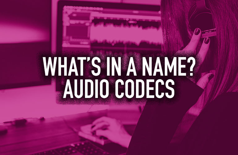 What's in a Name? Audio Codecs