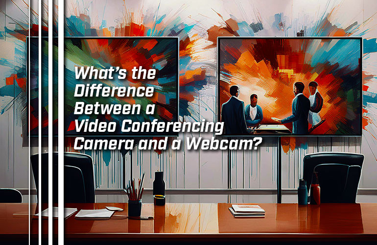 What’s the Difference Between a Video Conferencing Camera and a Webcam? What’s the Difference Between a Video Conferencing Camera and a Webcam?
