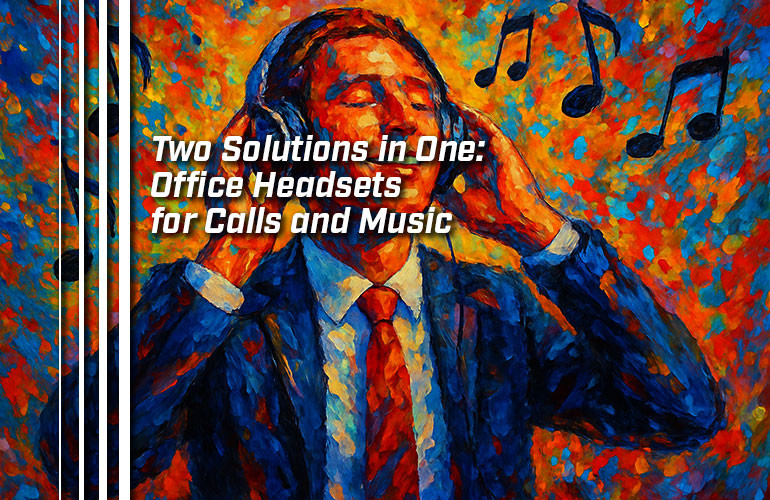 Two Solutions in One: Office Headsets for Calls and Music