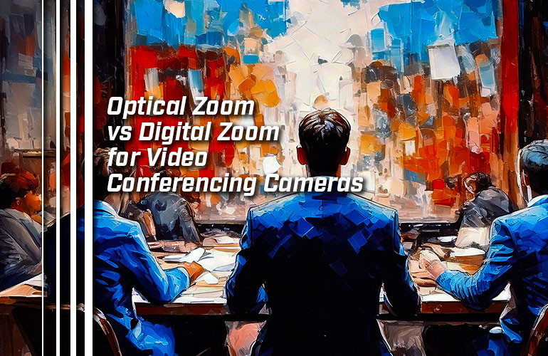 Optical Zoom vs Digital Zoom for Video Conferencing Cameras Optical Zoom vs Digital Zoom for Video Conferencing Cameras
