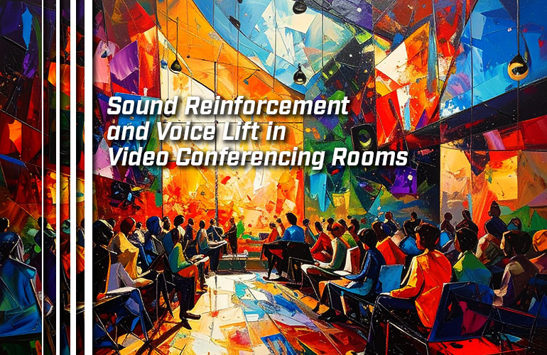 Sound Reinforcement and Voice Lift in Video Conferencing Rooms