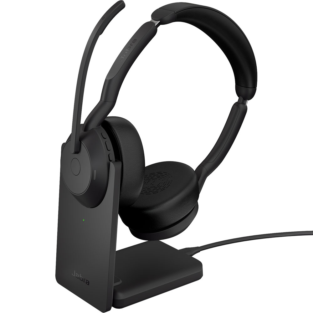 【ほぼ新品】Jabra Evolve2 55 USB-C スタンド付 Jabra Evolve2 55 Mono Headset (w/ Stand) - Headsets Direct