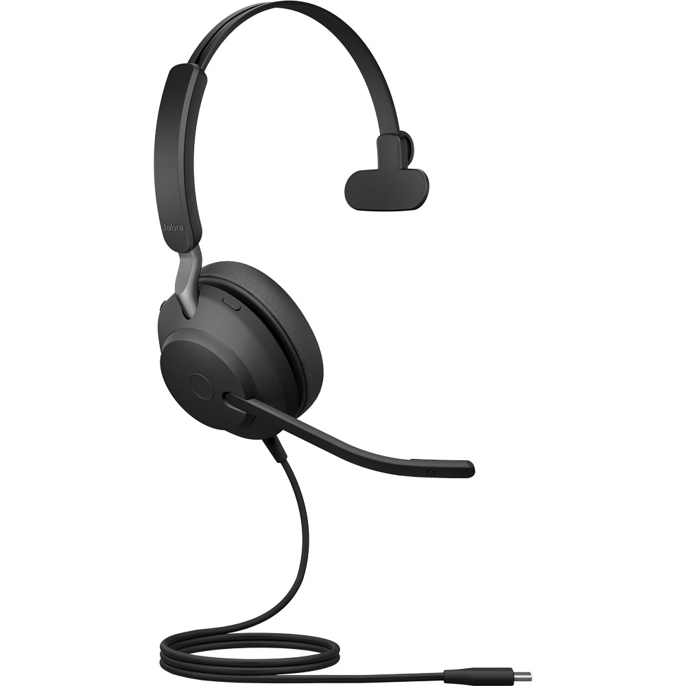 ヘッドホン EVOLVE2 40SE Jabra GN / Corde d Headset Jabra Evolve2 40 SE UC Stereo - headset - USB-A - 24189-989