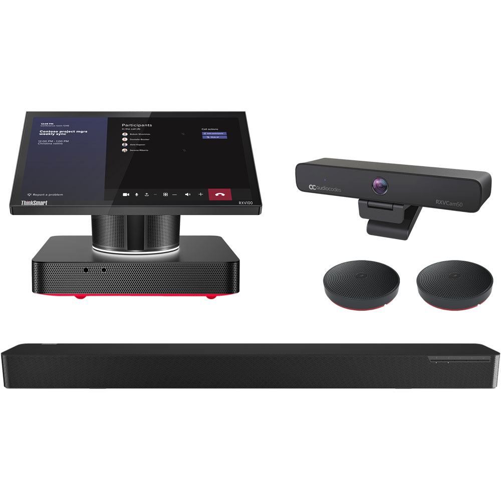 AudioCodes RXV100-B42 Microsoft Teams Rooms on Windows Bundle - IP