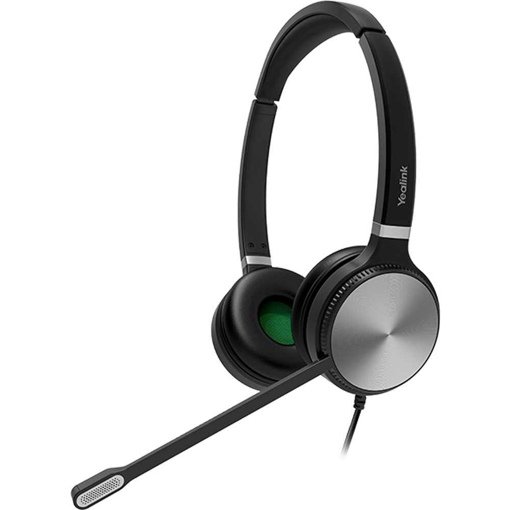 Yealink YHS36 Dual QD RJ9 Wired Headset - YHS36-Dual