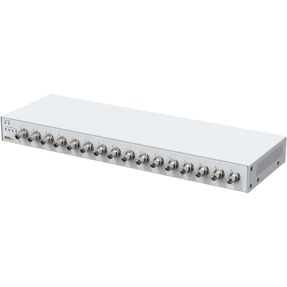 USMハラー コネクタ 20個 Axis M7116 16-Channel Video Encoder - IP Phone Warehouse
