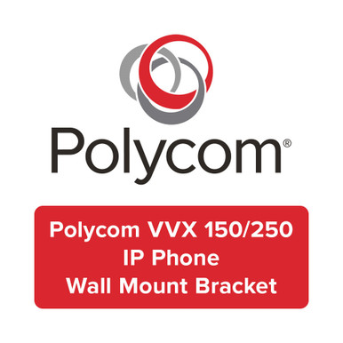 Polycom VVX 150 & 250 Wall Mount Bracket 2200-48823-001