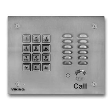 Viking Entry Phone with Keypad - K-1700-3-EWP